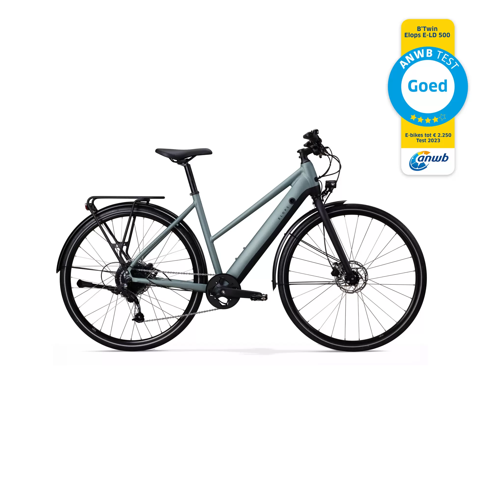 ELEKTRISCHE STADSFIETS VOOR LANGE AFSTANDEN LD 500E LAAG FRAME