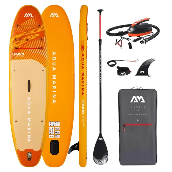 Aqua Marina Fusion 10'10 Opblaasbare SUP Set met Elektrische Pomp – Model 26