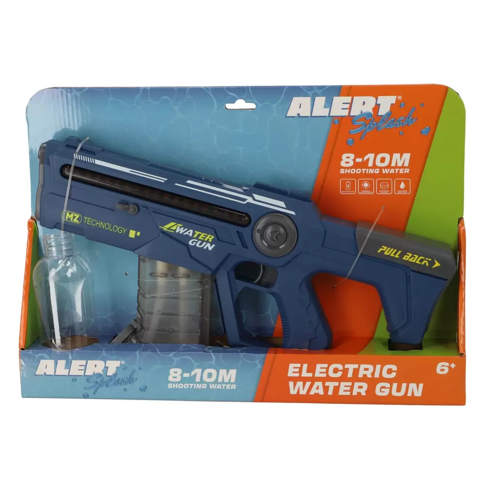 Alert Splash waterpistool elektrisch medium met licht en auto fill functie (usb)