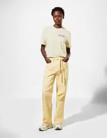 Jeans - Straight fit - Lichtgeel