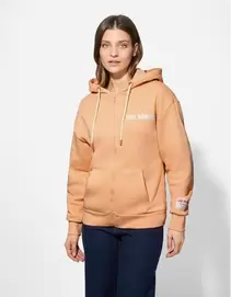 Sweatvest - Print - Oranje