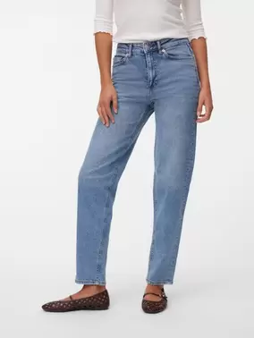VMTESSA-STRETCH High rise Mom Fit Jeans