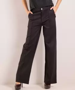 Wide fit broek uni