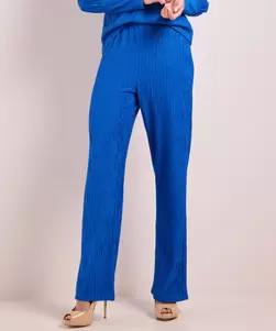 Wide fit broek crinkle