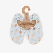 Slipstop kinder schoenen met peertjes blauw