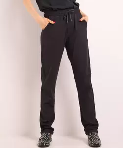 Broek met elastische tailleboord