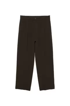Tailoring broek met bandplooi