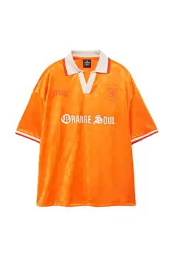 Oranje STWD voetbal T-shirt