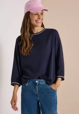 Blouse met 3/4-mouwen