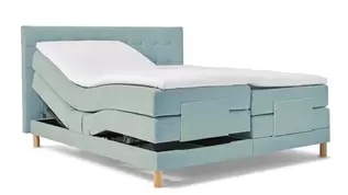 Boxspring Grid verstelbaar met gestoffeerd matras