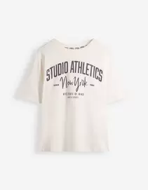 T-shirt - Katoen - Off-White