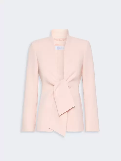 Cady jacket with sash detail
