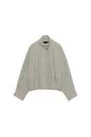CHECK BOMBER JACKET
