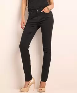 Slim fit broek twill