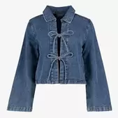 TwoDay korte dames spijkerjas blauw