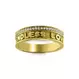 Nomelli Goia Veretta ring (9k gold) (CZ54x1mm)