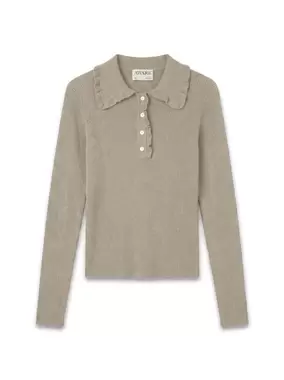 AWELLA Knit Polo-Shirt