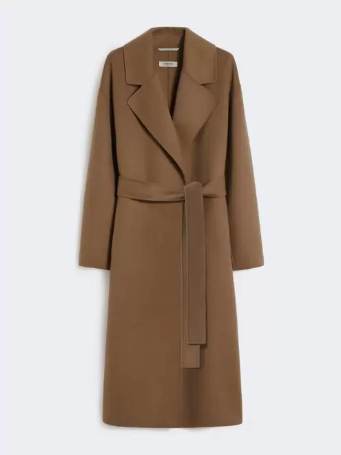 Long wool broadcloth coat