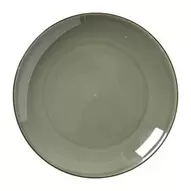 Dinerbord Emma - donkergroen - ø26.8x2.5 cm