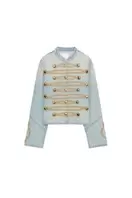 TRF BUTTONED DENIM JACKET