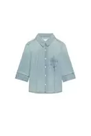 TRF FITTED DENIM SHIRT