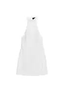 HALTER NECK DRESS WITH SIDE TIES
