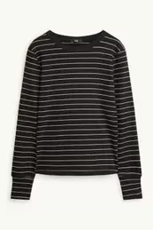 Longsleeve - slim fit - gestreept