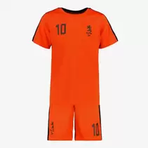 Dutchy tweedelig kinder  sport set oranje zwart