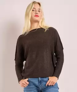 Harige trui naden