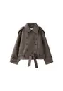 Oversized trenchcoat met zachte touch