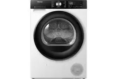 HISENSE DH3S802BW3 - Warmtepompdroger - 8 kg - 64 dB - Energielabel C