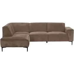 Hoekbank Romy links - stof Egon - taupe product