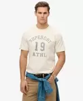 Vintage Athletic Essential Grafisch T-shirt