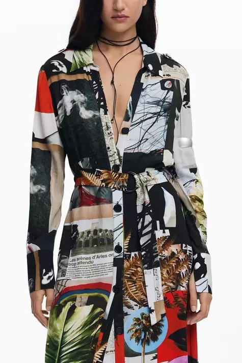 Jurk ontworpen door Mr. Christian Lacroix
