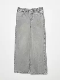 Wijde denim broek