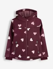 Softshell jas - Waterafstotend - Donkerrood