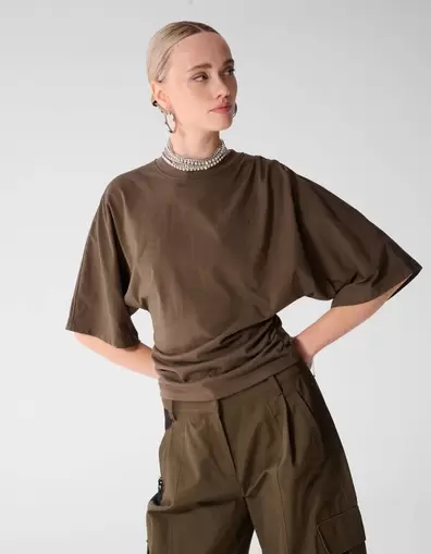 Drape Top Bruin