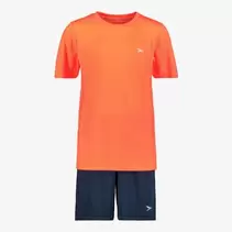 Dutchy tweedelig kinder sport set oranje blauw
