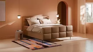 Boxspring Crystal - Soft touch