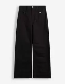 Jeans - Wide fit - Zwart
