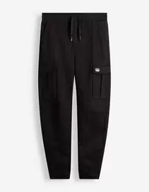 Cargo broek - Relaxed fit - Zwart