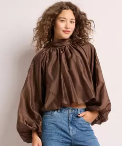 Top met open rug