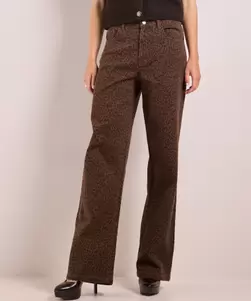 Broek met panterprint