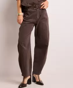 Balloon fit broek rib