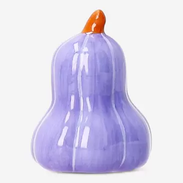 Blue decorative pumpkin - 5 cm
