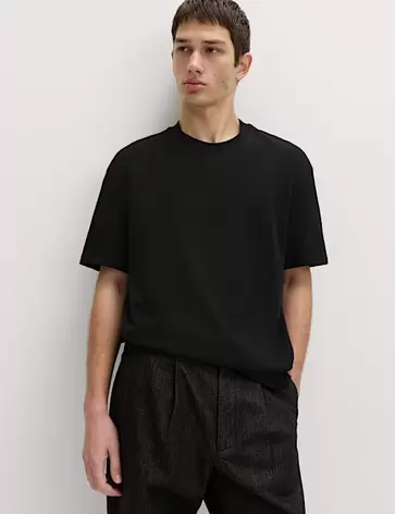 Ultimate Performance-T-shirt van katoenmix met relaxte pasvorm