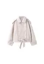 Oversized trenchjack met zachte touch