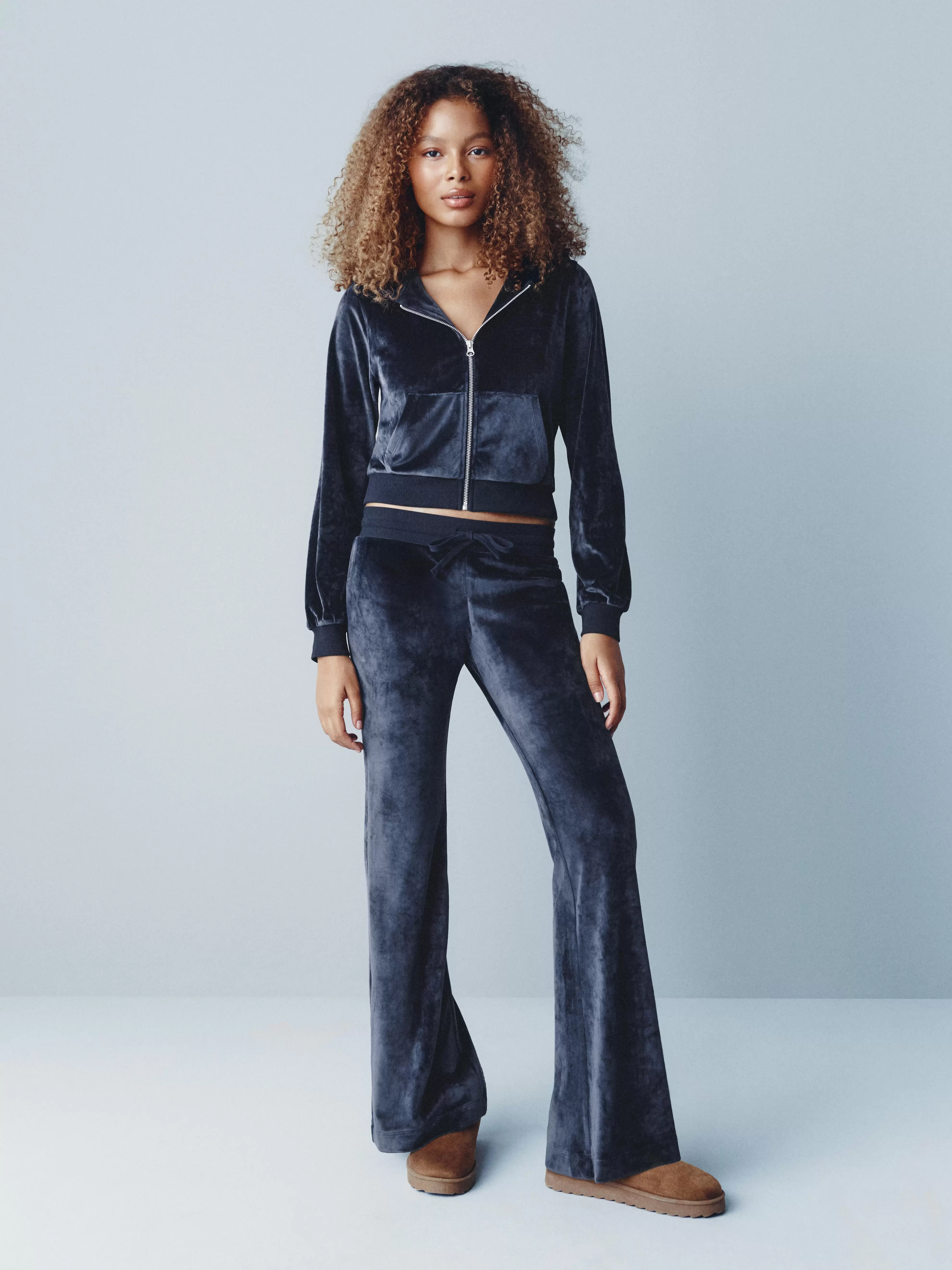 The Primark Scene | Korte velours hoodie