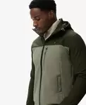 Softshell Colourblock Jas met Capuchon