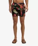 Hawaiian Print 16-inch Zwemshorts